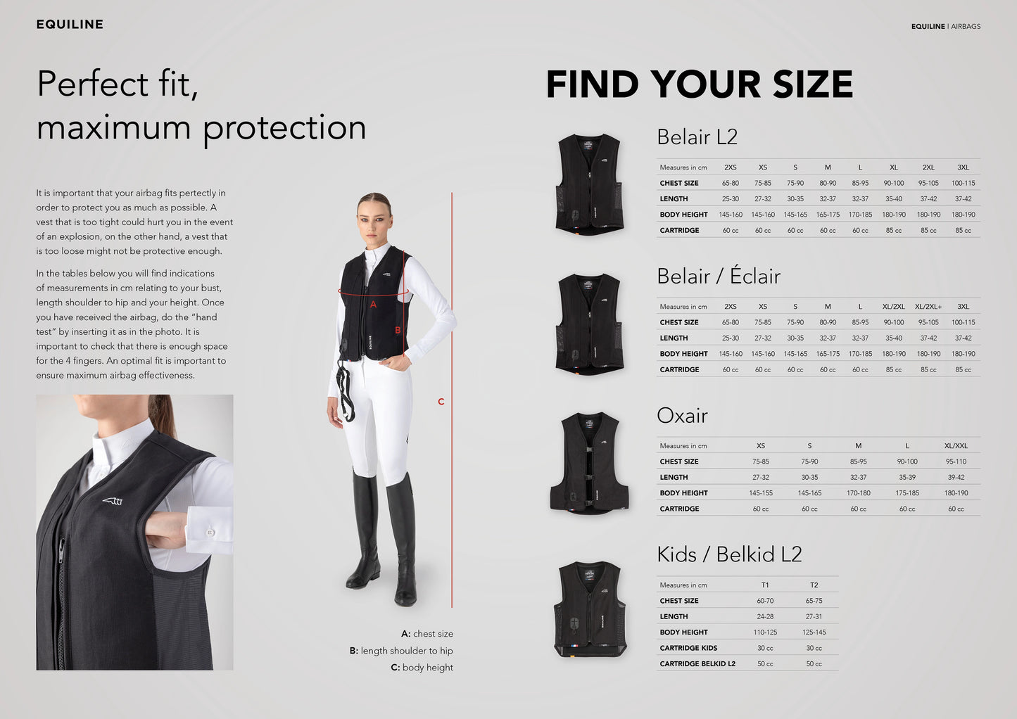 Belair Airvest Zwart Level 2 | Unisex