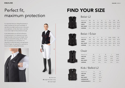 Belair Airvest Zwart Level 2 | Unisex