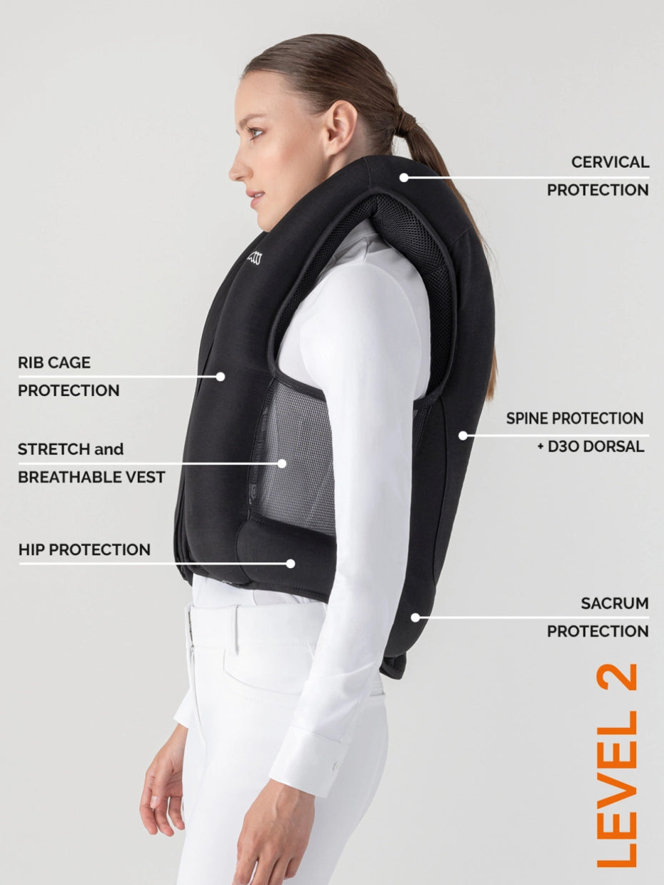 Belair Airvest Zwart Level 2 | Unisex