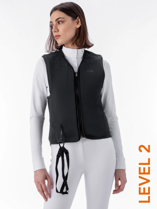 Belmove Airvest Met Strass Zwart | Unisex - Level 2