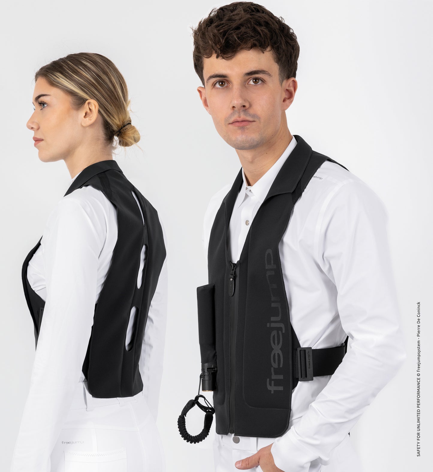 Freejump Plume Airvest Zwart | Dames